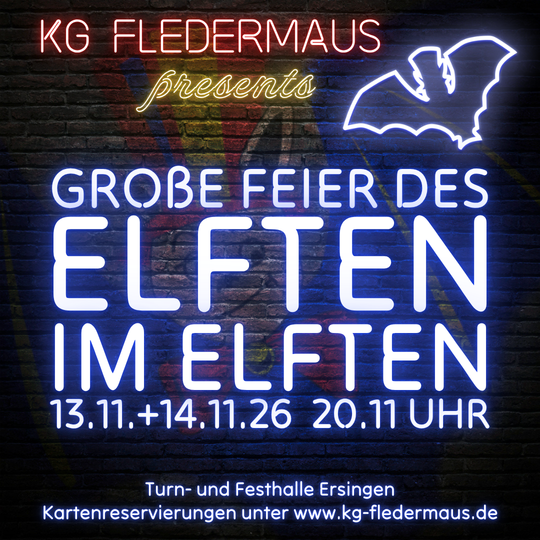 Es geht wieder los! – Feier des Elften im Elften 2026